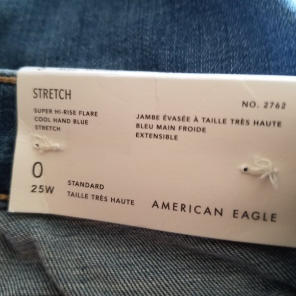 American Eagle Super Hi-Rise Flare Jeans - Picture 13 of 16